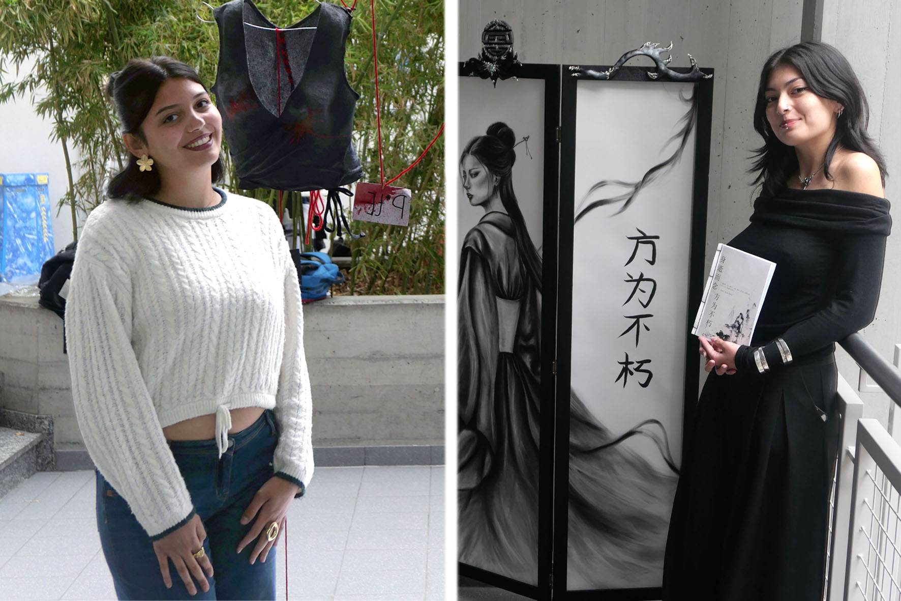 Echo d’une expo d’arts visuels au Lycée-Collège de la Planta